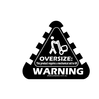 Oversize Weight Warning Labels